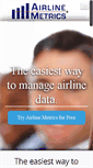 Mobile Screenshot of airlinemetrics.com